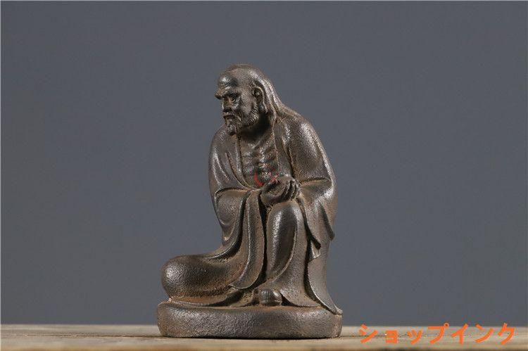仏像 鉄製 達磨祖師仏像 開運 風水 重厚 極細工 装飾品 工芸品 美術品 置物 達磨祖師仏像 鉄製 開運 風水 重厚 極細工 装飾品 工芸品 美術品
