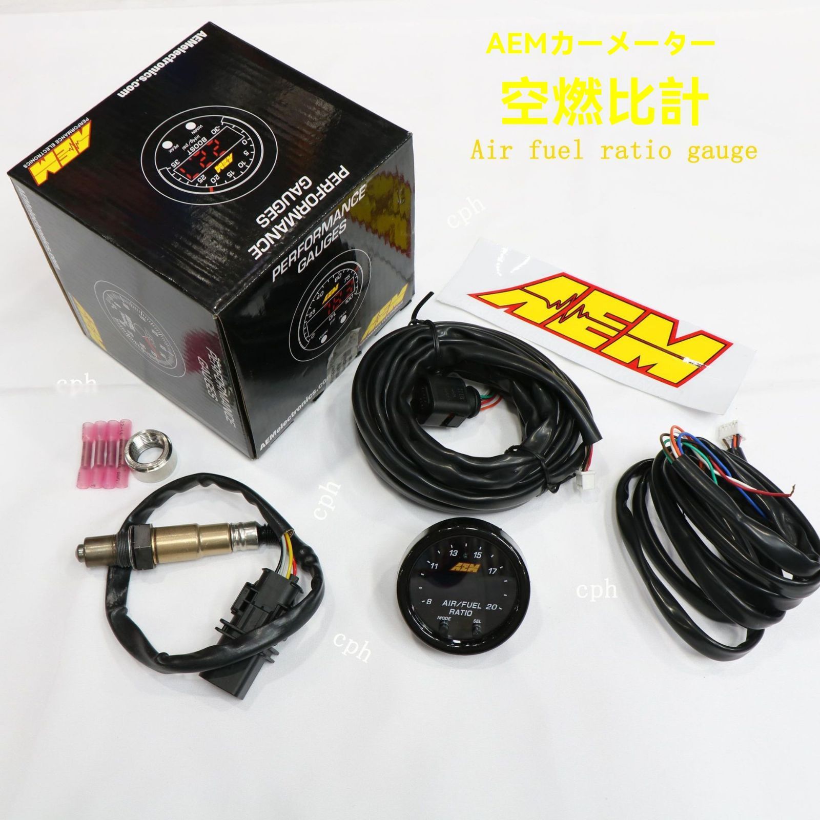 空燃比計 30-0300セット 幅広い酸素センサー 52mm 汎用 車改装パーツ