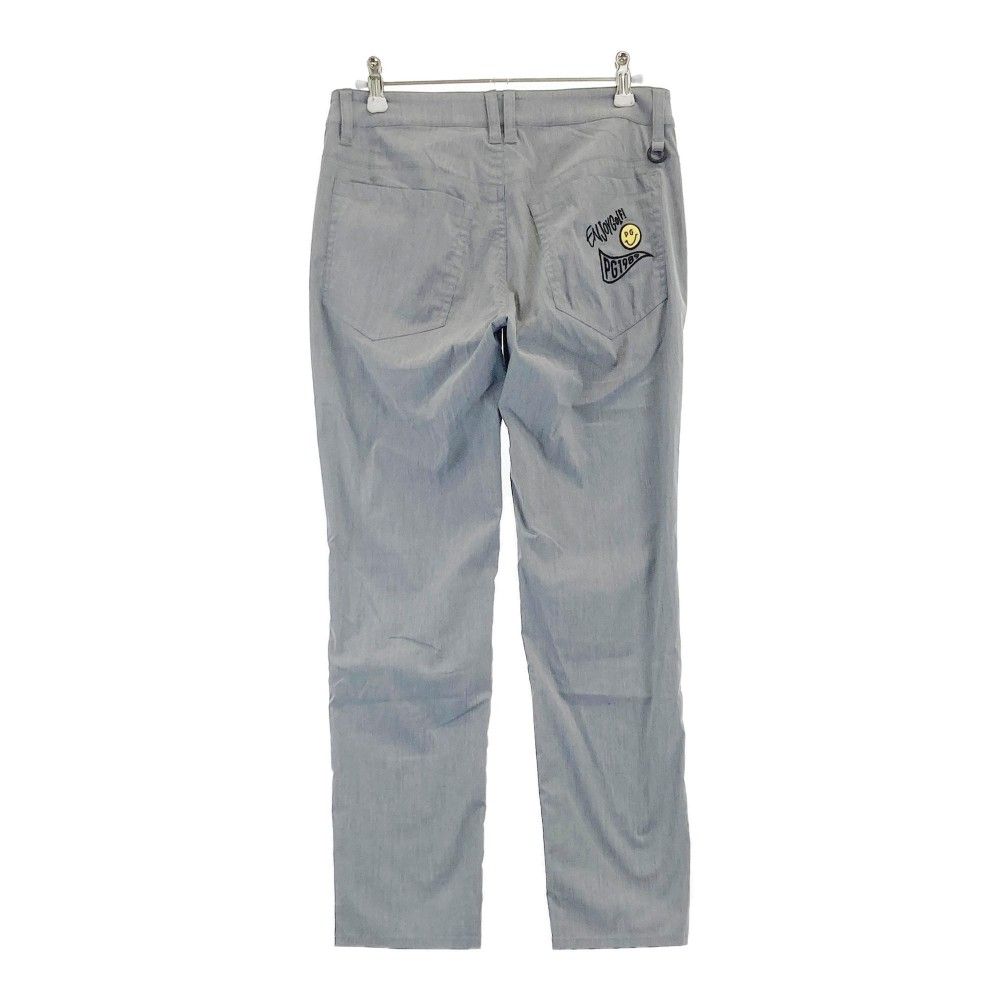 サイズ 0 PEARLY GATES パーリーゲイツ モデル ストレッチパンツ ニコちゃん グレー系 240101355684 ゴルフウェア レディース ストスト