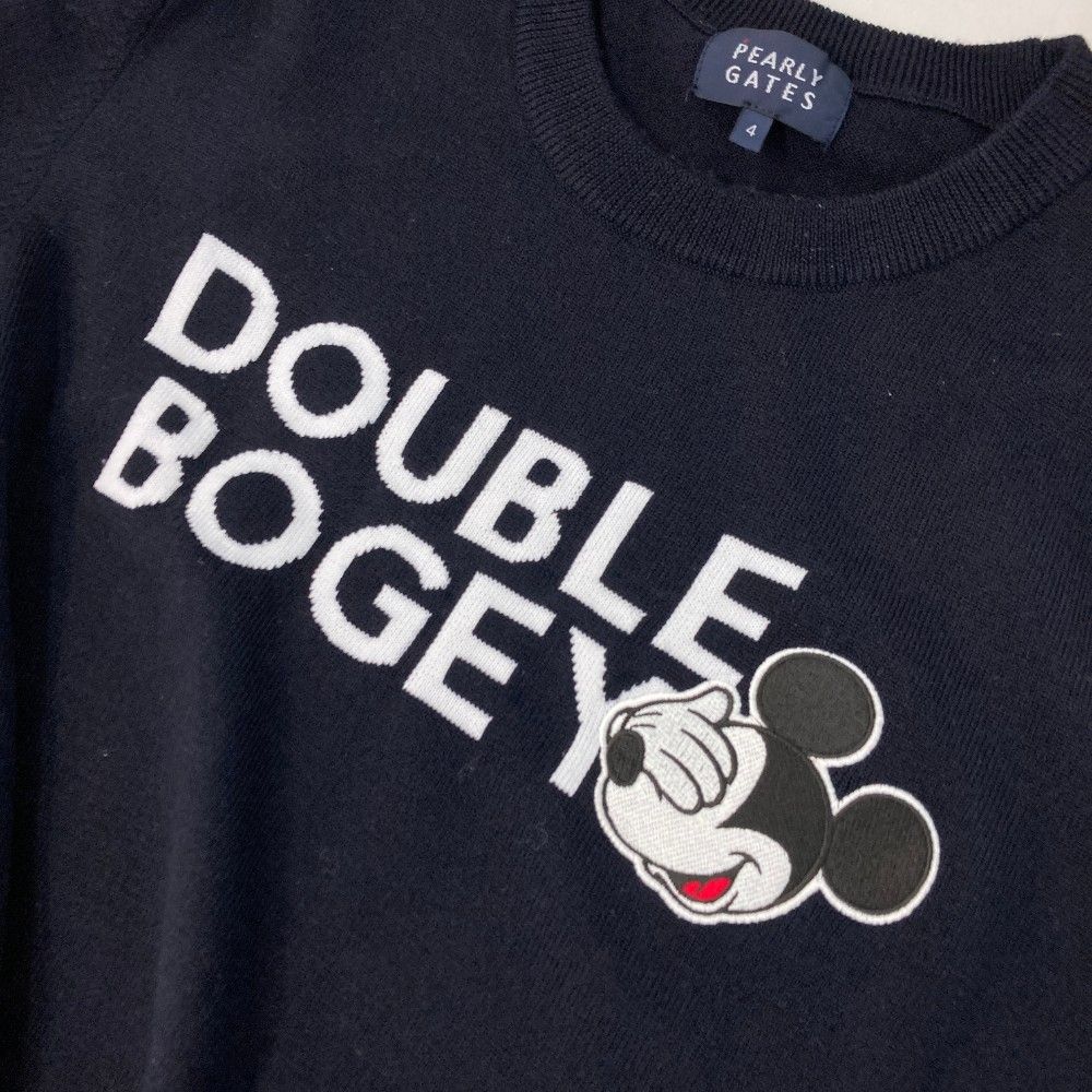 PEARLY GATES パーリーゲイツ × Disney 長袖 ニットサイズ5 サイズ：4 PEARLY GATES パーリーゲイツ × Disney 長袖 ニット