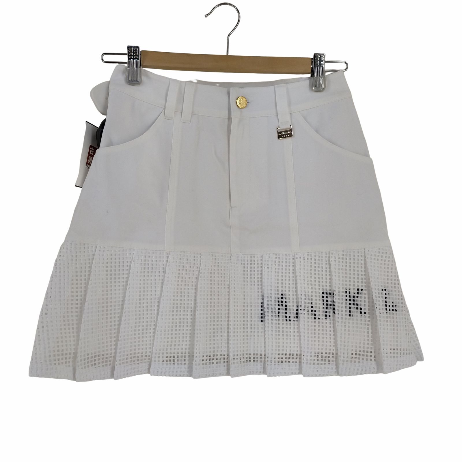 マークアンドロナ MARKu0026LONA Patriot Pleats Skirt レディース 36