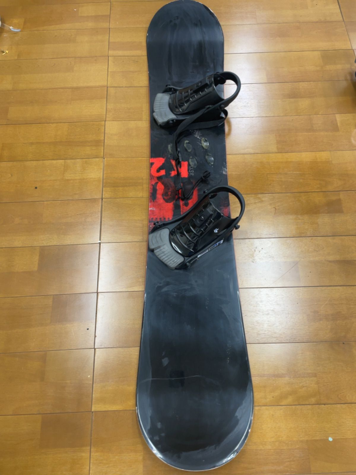 スノーボード K2 153cm SALOMONビンディング付き(要ベルト交換) - メルカリ