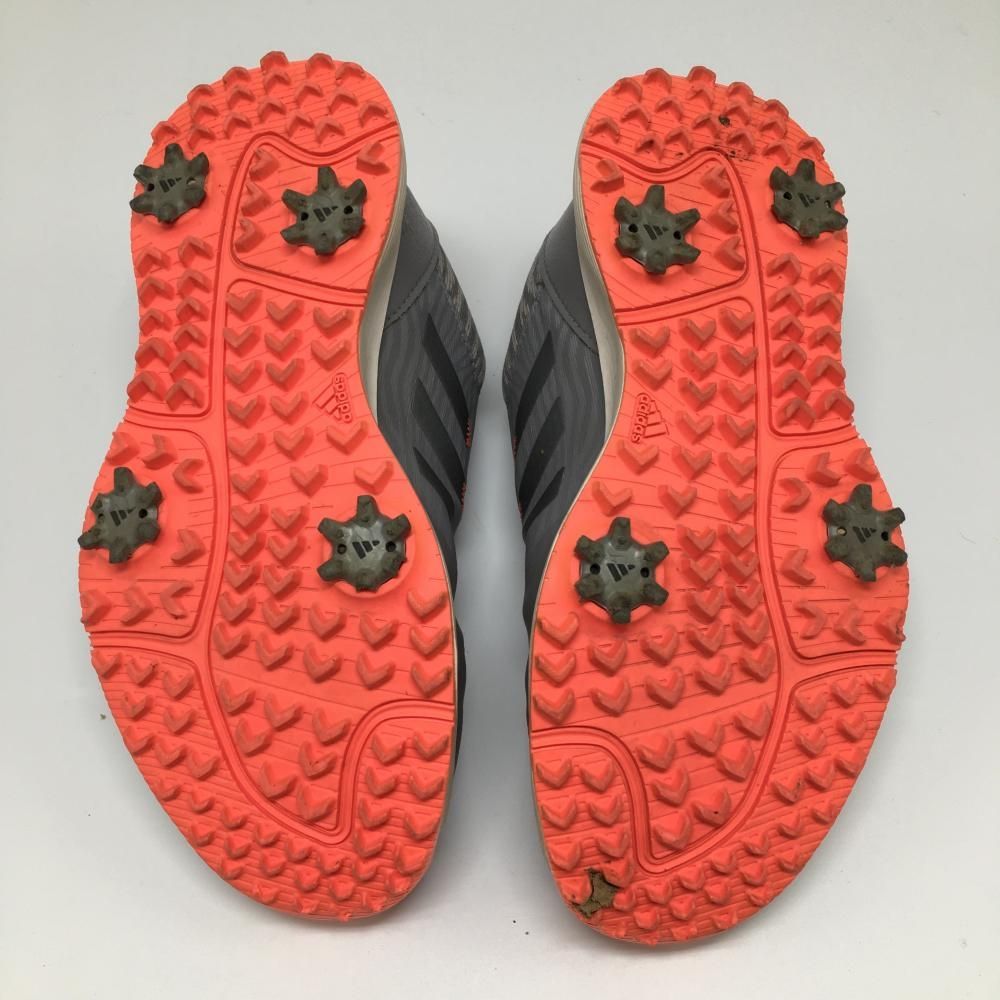 アディダス ゴルフシューズ グレー×オレンジ GV9779 BOA  レディース 23.5 ゴルフウェア adidas