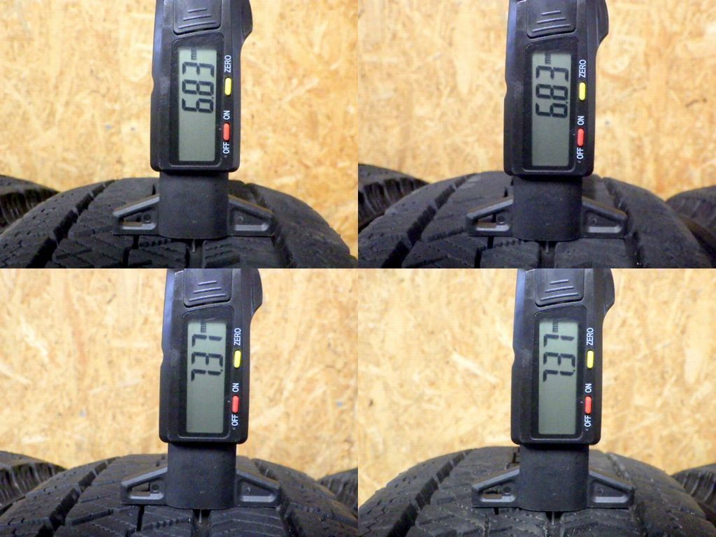 SP847 F◆ ● 製造 約7～7.5部山●BS BLIZZAK VRX2●175 65R14●4本