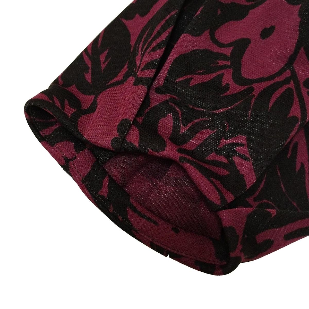 極美品【レリアン】ワンピース　七分袖　9サイズ 七分袖ワンピース【セレモニー】【Leilian WHITE