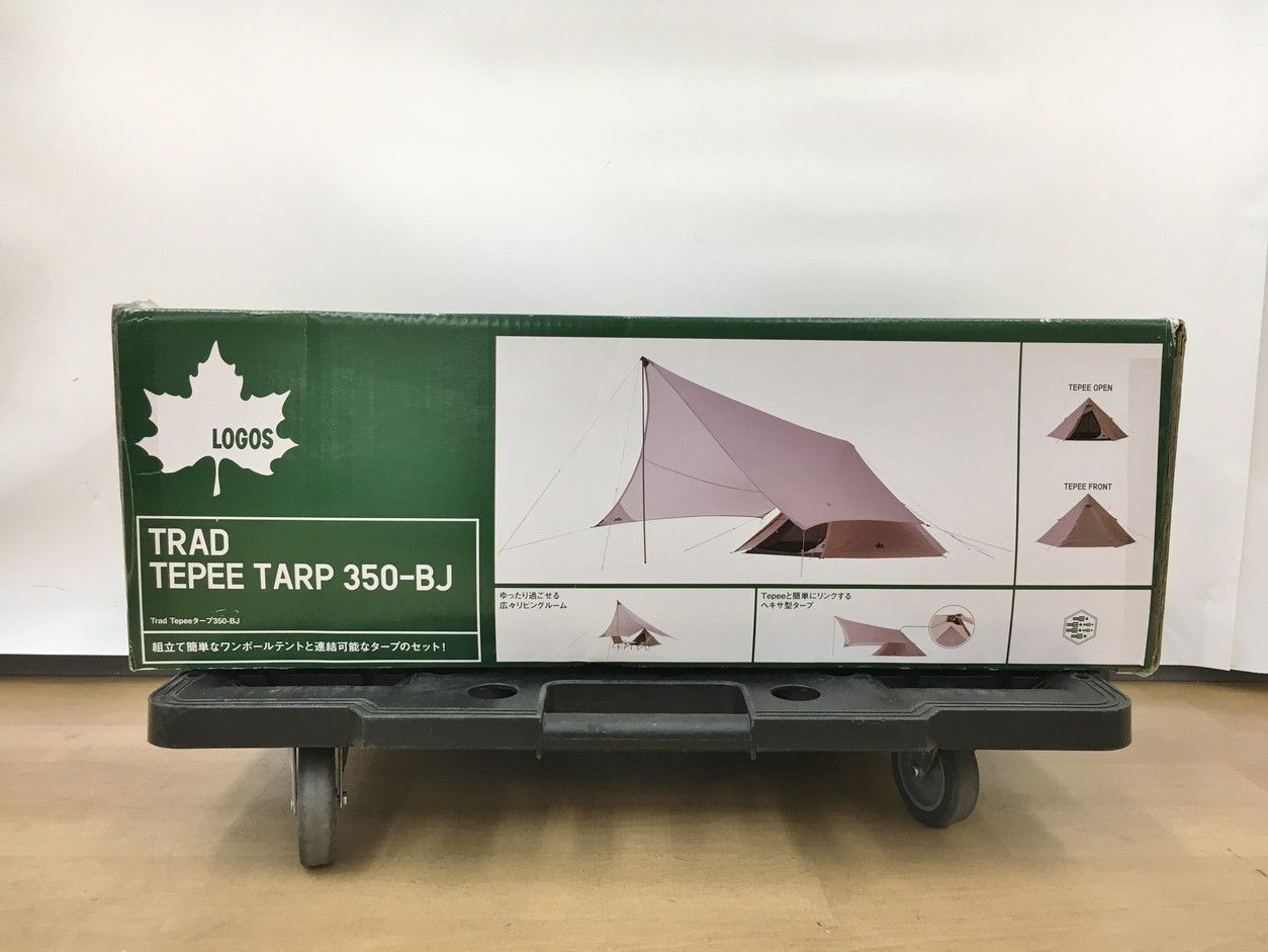 ロゴス LOGOS Tradcanvas Tepee & タープ 350-BJ 71805559 TRAD TEPEE 