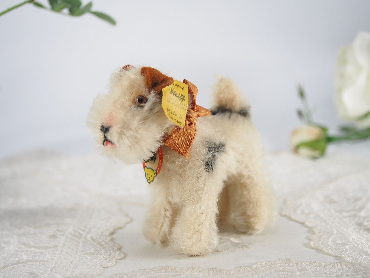 シュタイフ☆Foxy Foxterrier ID's完品☆稀少№付☆フォクシー