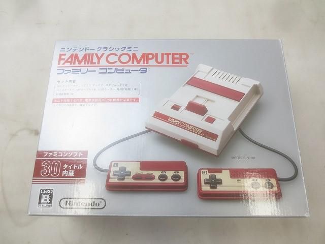 中古品 ゲーム ニンテンドークラシックミニ 本体 ファミコン CLV