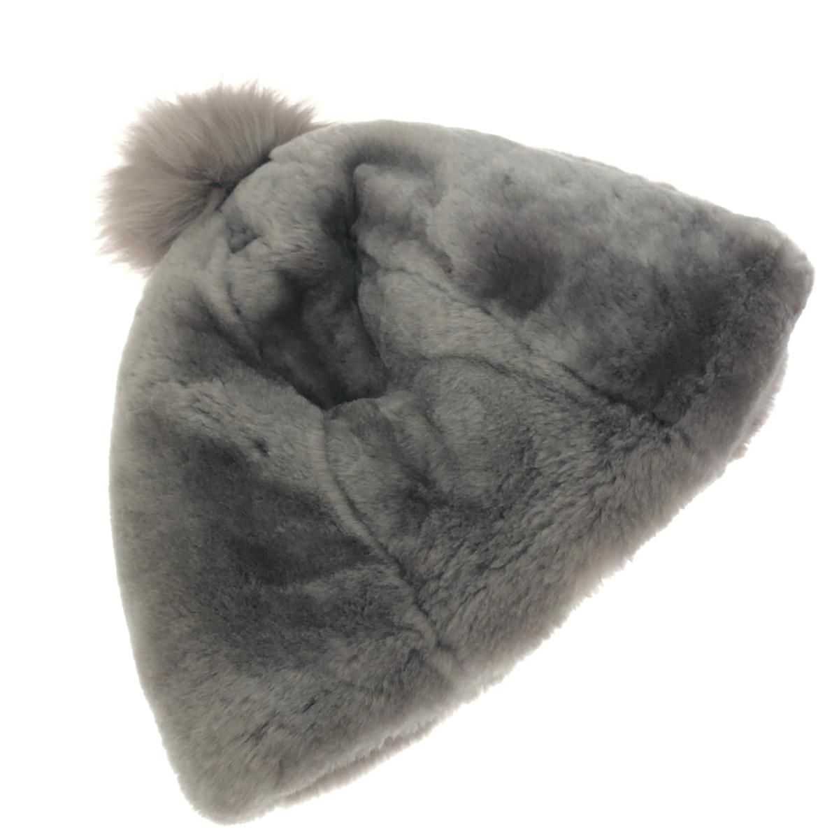 UGG アグ 帽子 ムートン グレージュ レディース / 240001113414 - メルカリ