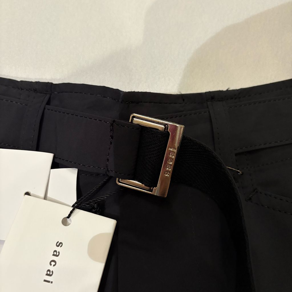 Sacai サカイ 24SS Matte Taffeta Shorts ハーフパンツ 24