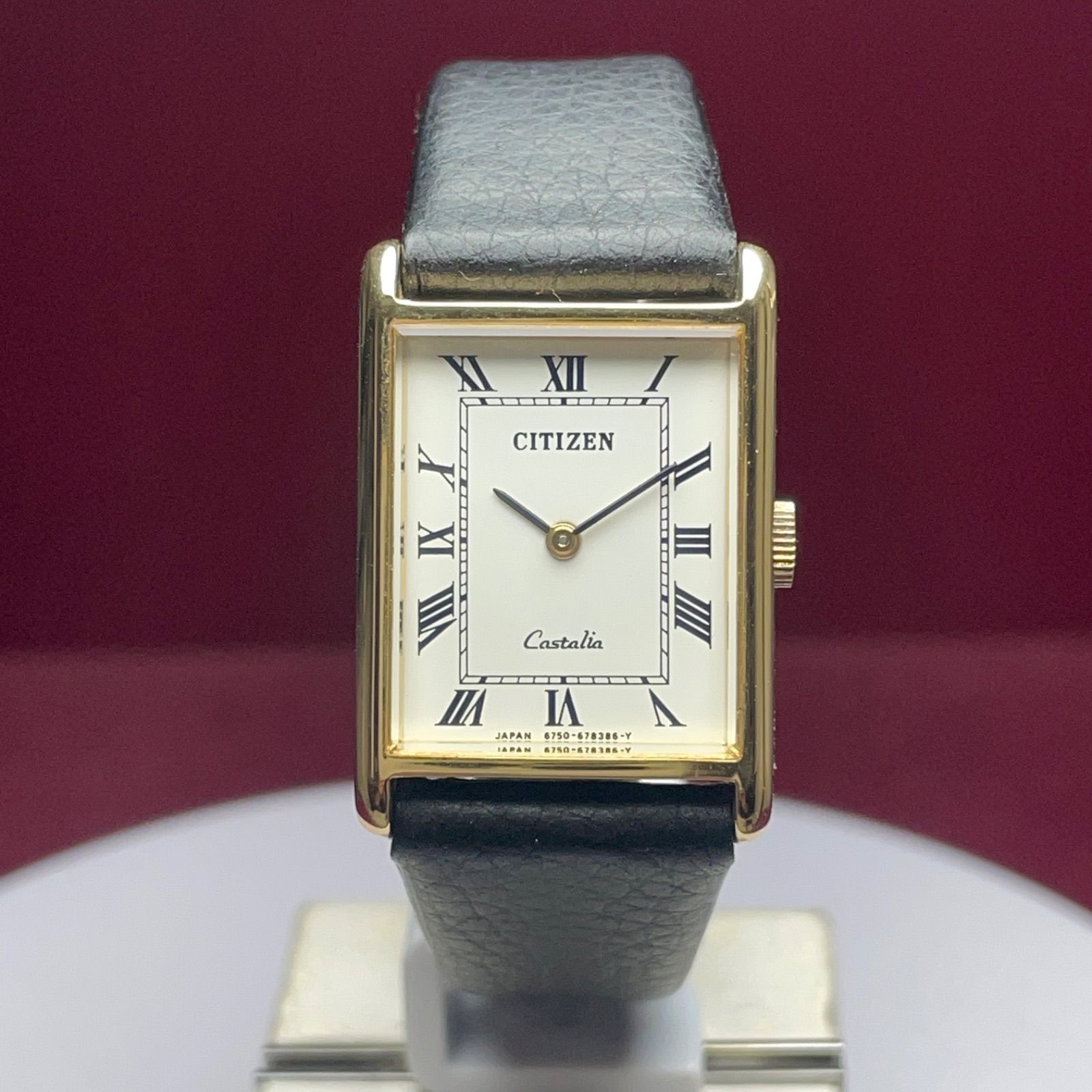★希少 デッドストック 70s CITIZEN カスタリア 手巻 日本製 腕時計 デッドストック 未使用 美品 70s CITIZEN カスタリア 手巻き