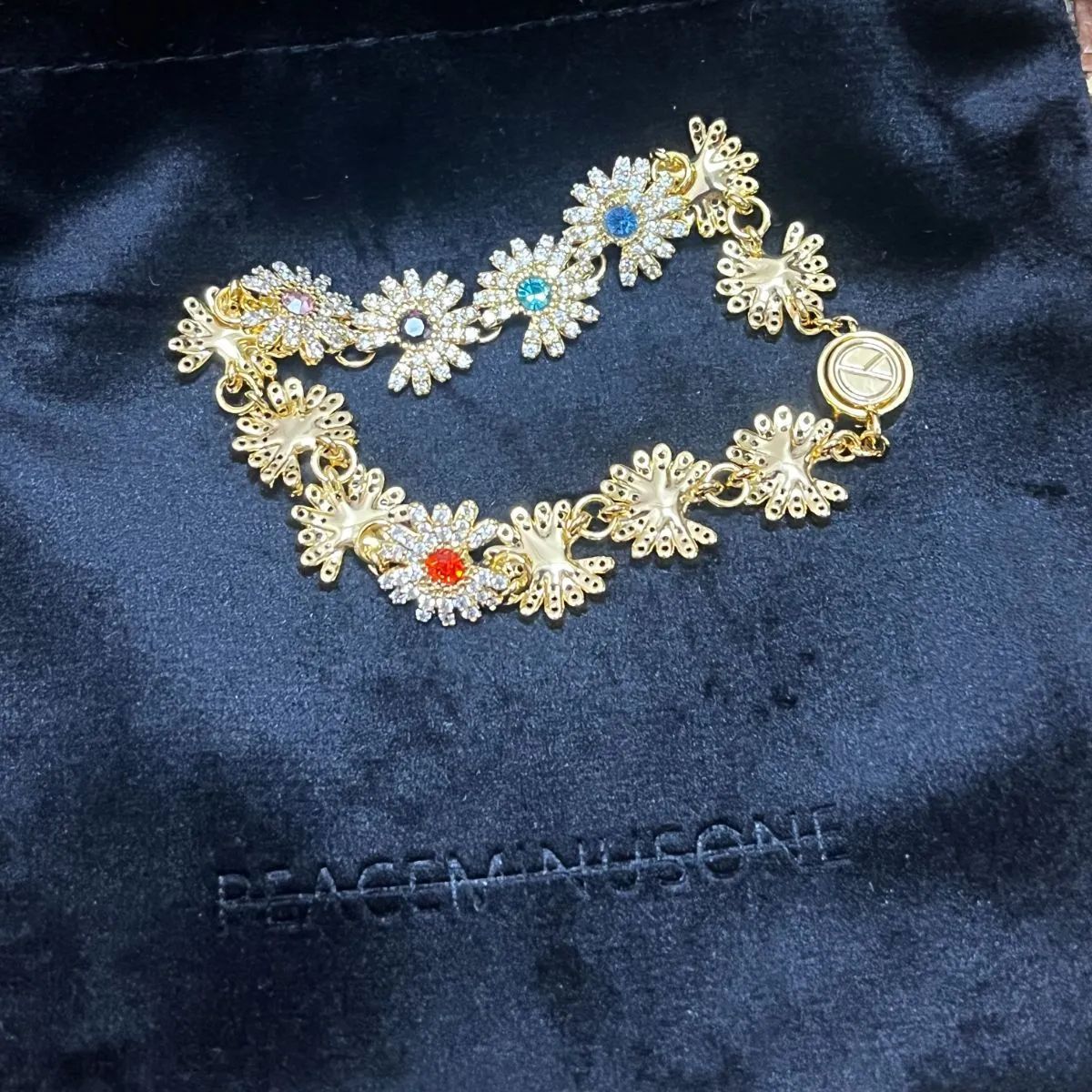 PEACEMINUSONE DAISY BRACELET 19cm PEACEMINUSONE DAISY BRACELET #3 Gold