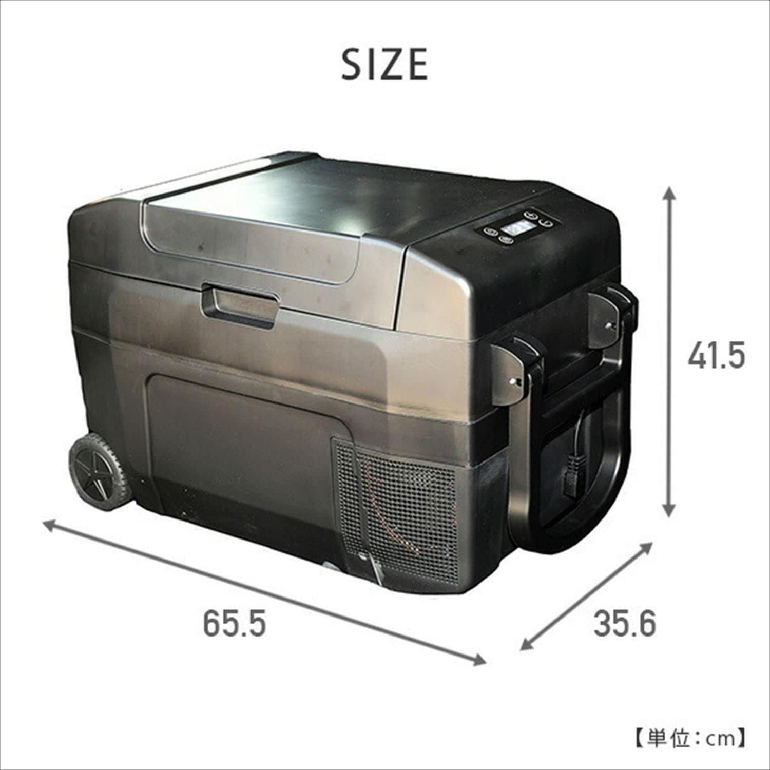 山善] ポータブル 冷凍冷蔵庫 25L コンプレッサー式 (AC/DC 2WAY電源) 車載 冷蔵庫 冷凍庫 小型 クーラーボックス ブラック YFR- C25(B) - メルカリ