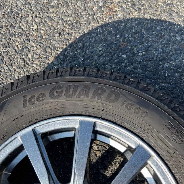 14インチ スタッドレス タイヤ ホイールセット タイヤ：iceGUARD IG60