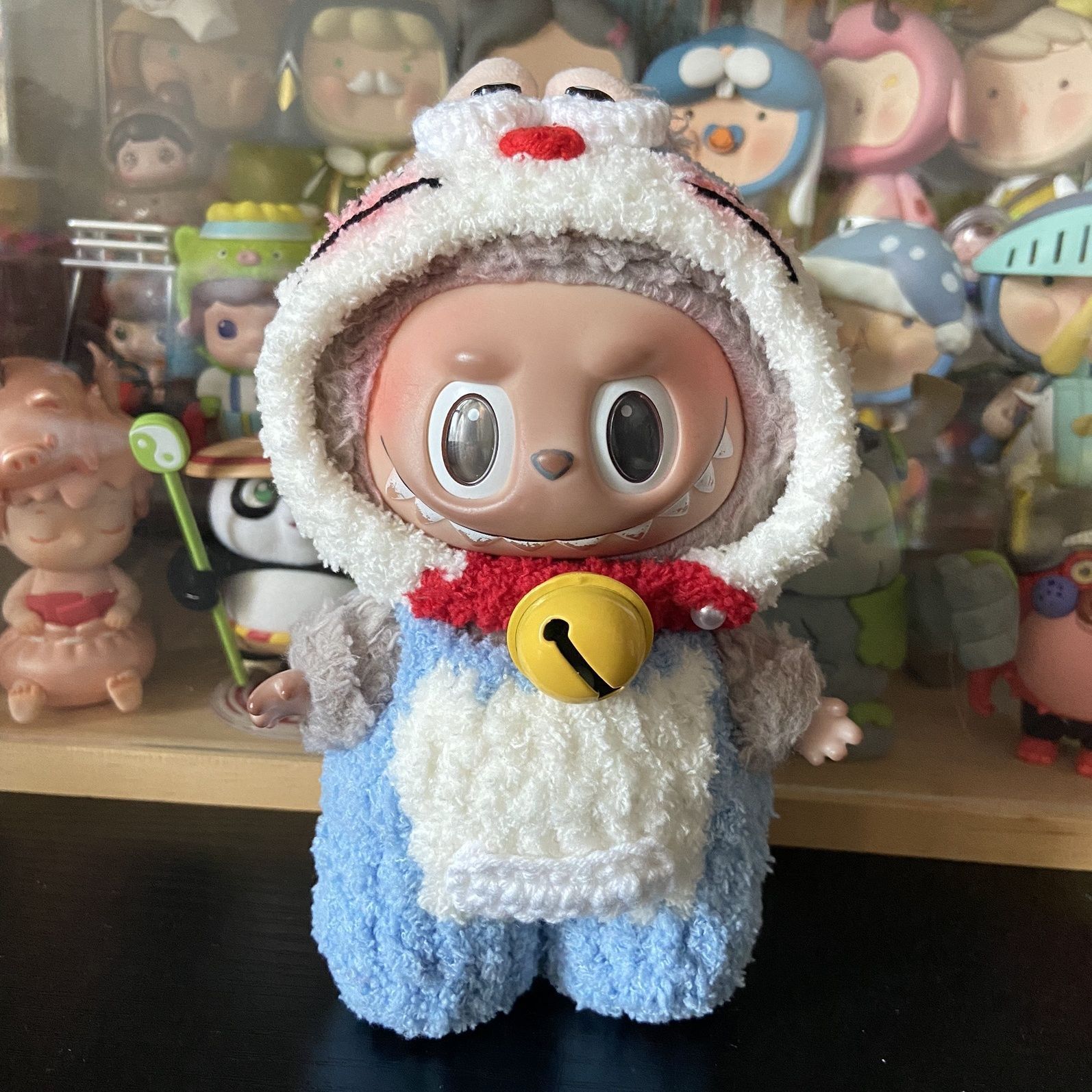 ラブブ labubu 着せ替え コスチューム 4点セットるいぐるみ着せ替え labubu着せ替え服 ラブブぬいぐるみ服 コスチューム labubu仮装