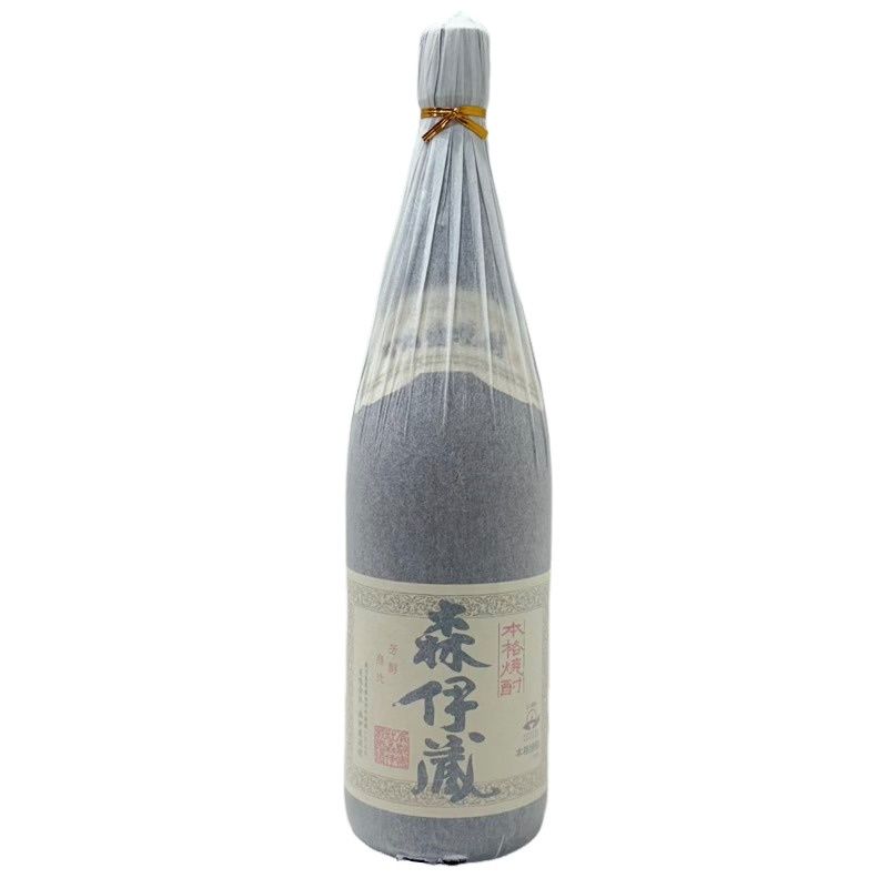 焼酎 森伊蔵 最新ラベル 1800ml 25度 森伊蔵酒造 桐箱 和紙破れ