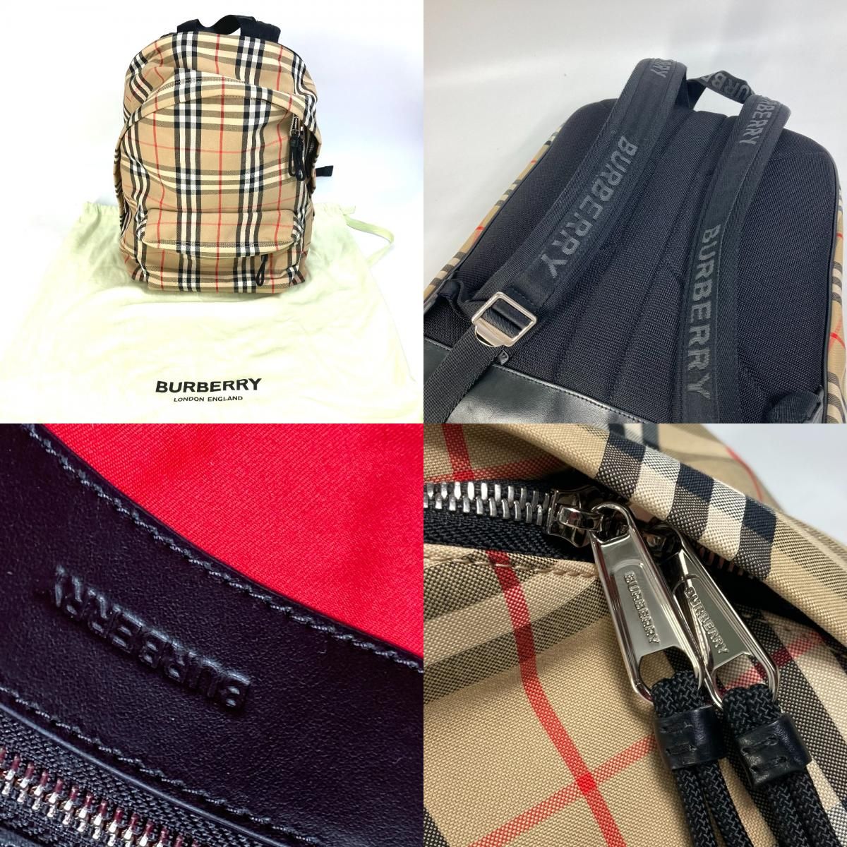 バーバリー Burberry バックパックリュックサック【型番】8016106