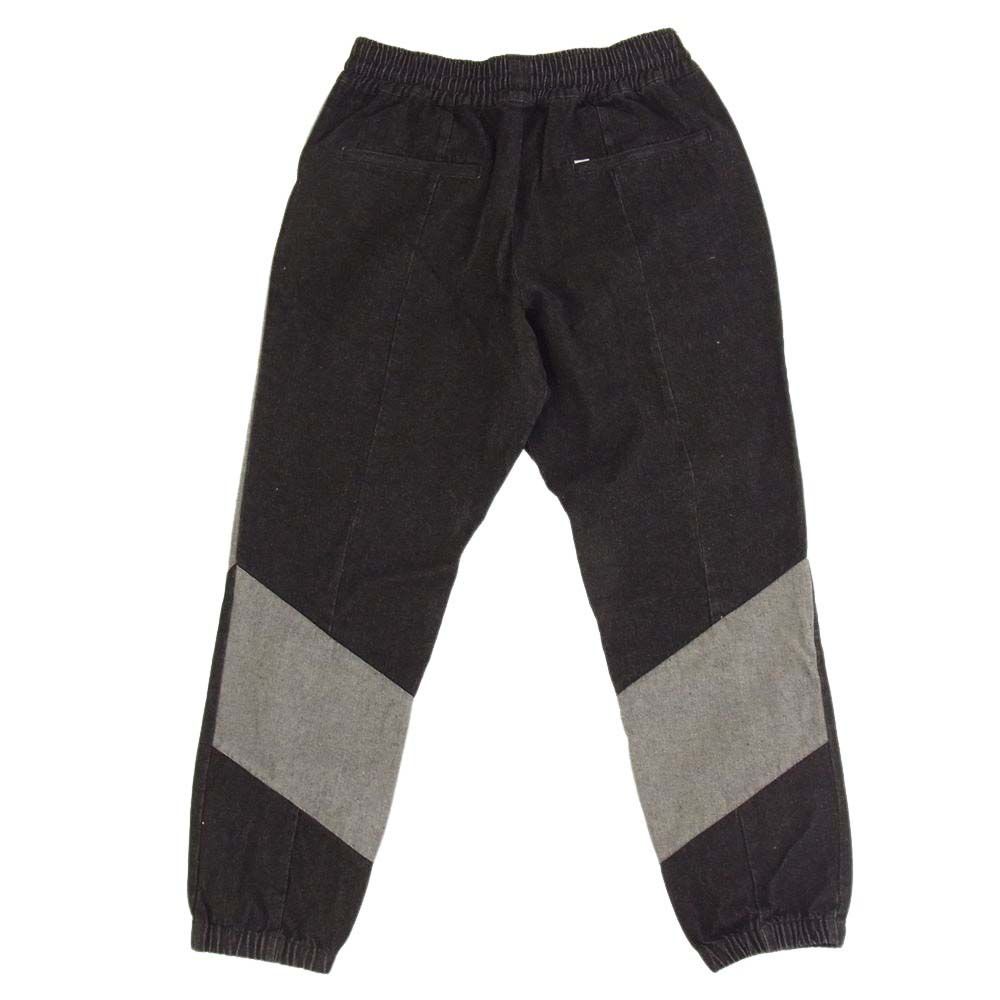 サプール SAPEur デニムパンツ DENIM TRACK PANTS デニム トラック パンツ ブラック系 XL【中古】 - メルカリ