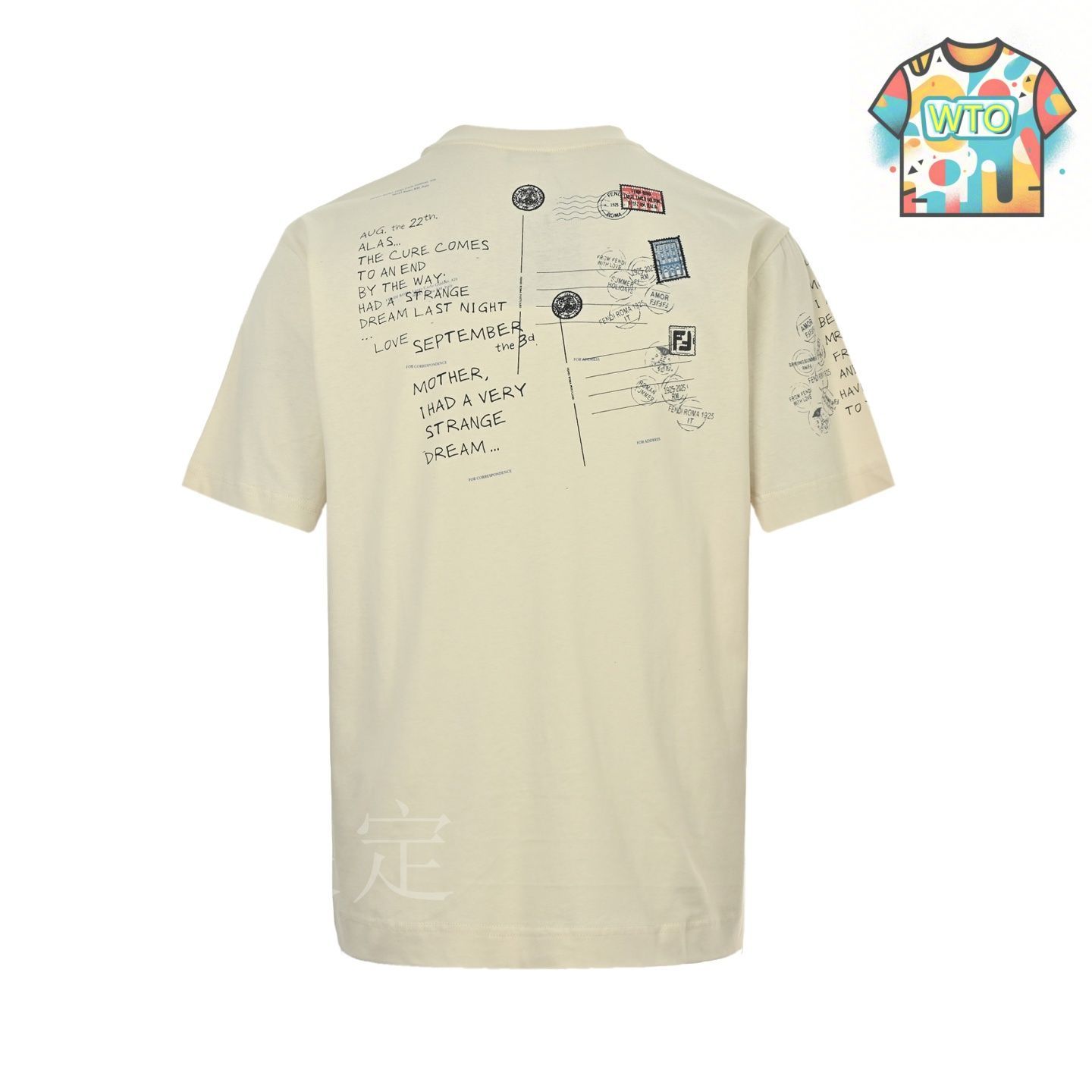 今日特価】Fendi 25ss 切手スタンププリント T シャツ-3 - メルカリ