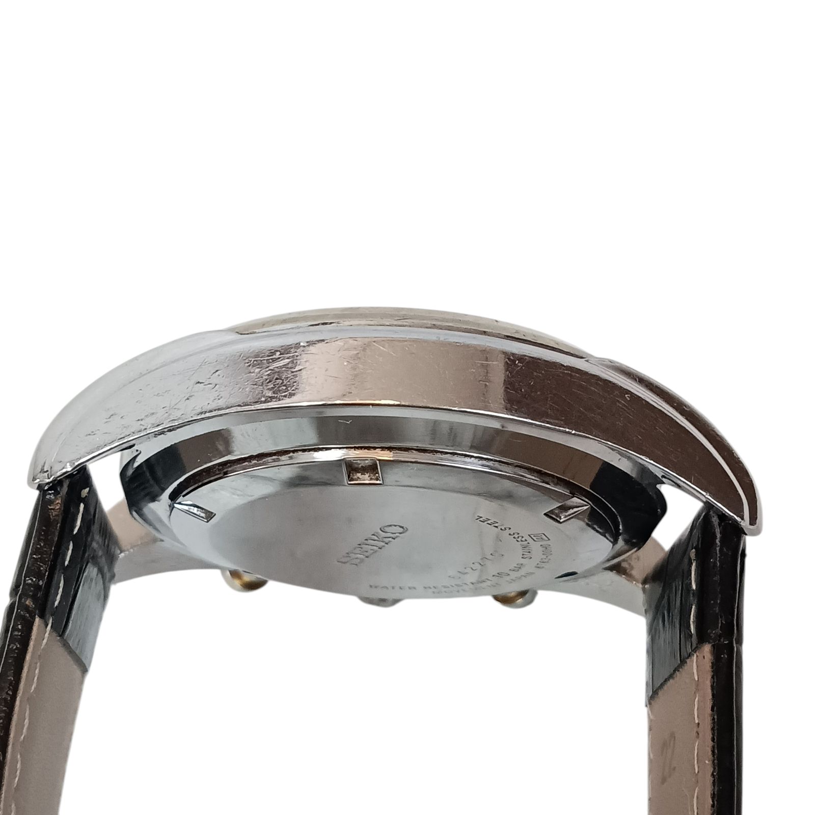 稼働 良品】817-1 SEIKO セイコー クロノグラフ 6T63-00H0