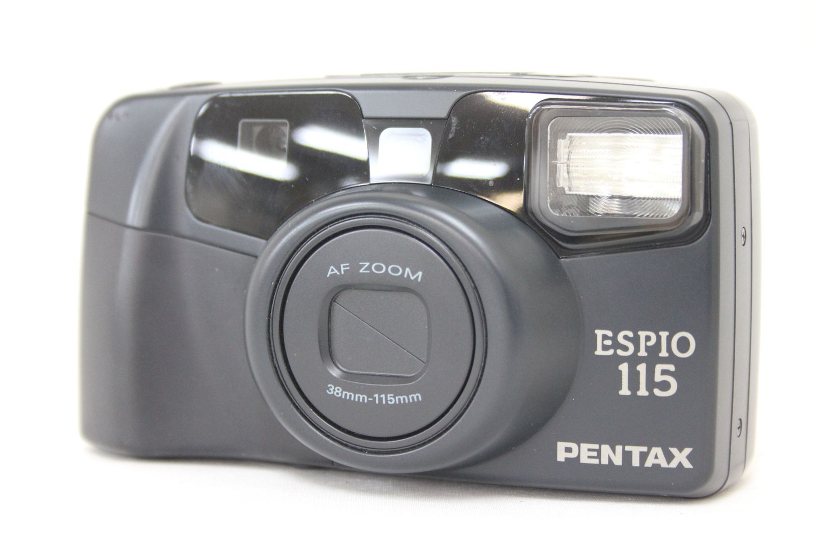 返品保証】 ペンタックス Pentax ESPIO 115 ブラック AF ZOOM 38
