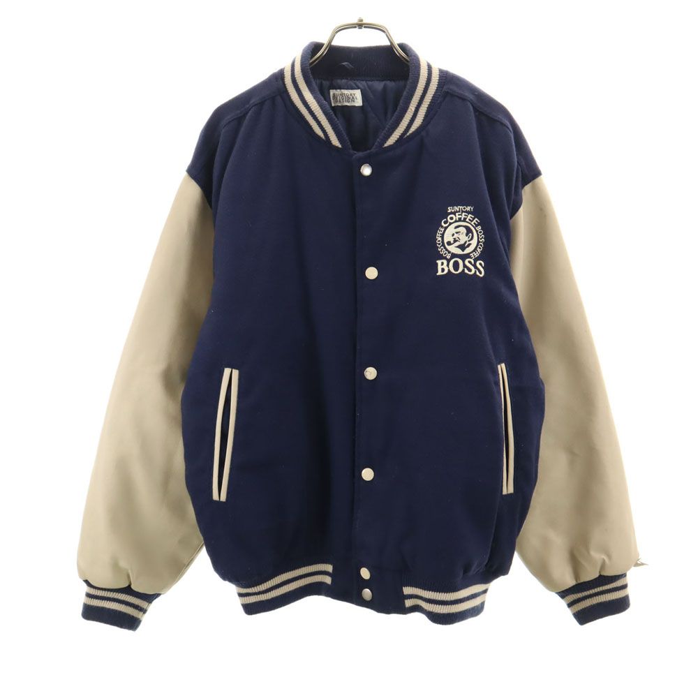 サントリーボス スタジャン ネイビー SUNTORY ORIGINAL DESIGN メンズ