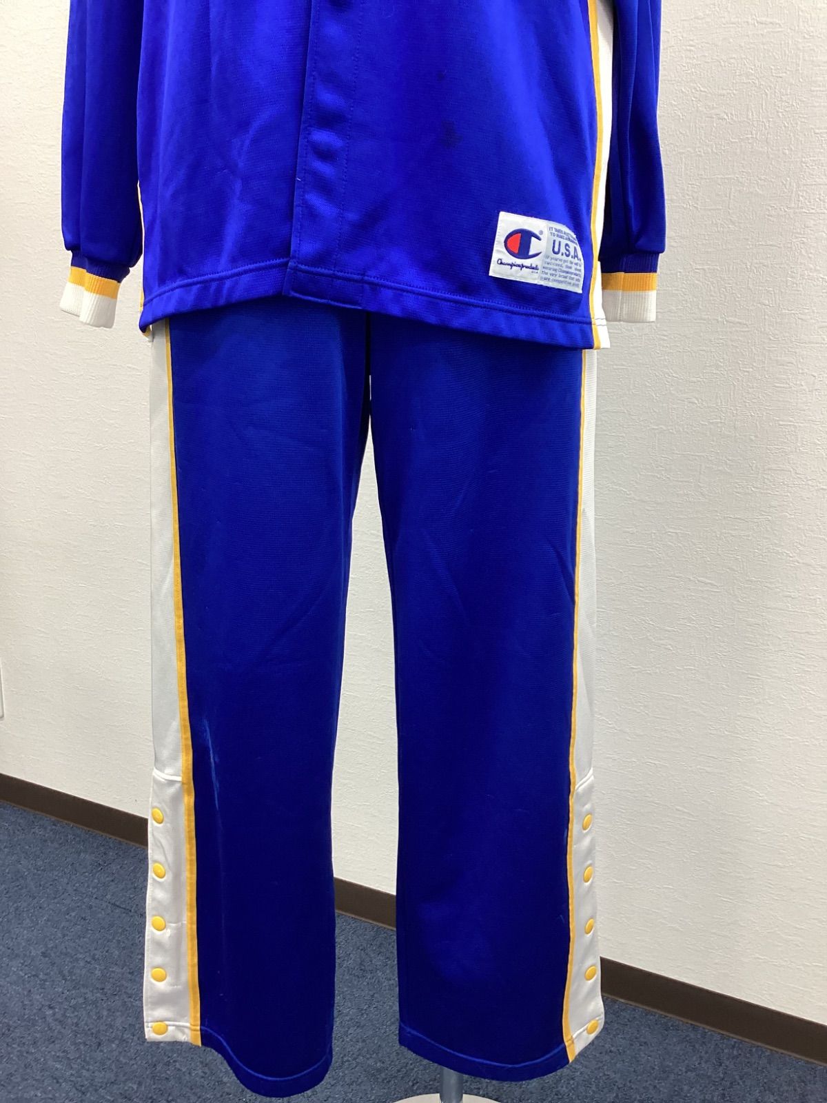 Champion トラックジャージ セットアップ 古着ヴィンテージ 90s Champion - Champion ジャージ セットアップ 日本製