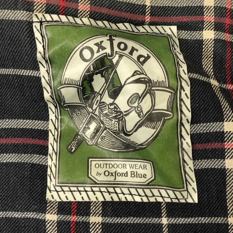 中古品】 OXFORD BLUE オックスフォード 英国製 ワックスド
