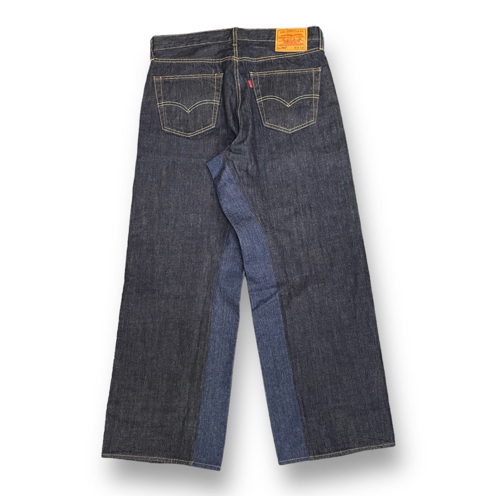 w34 Levis 501 CUSTOMIZED EXPANSION JEANS