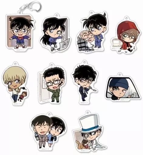 【中古】雑貨 全10種セット 「名探偵コナン アクリルキーホルダーコレクション(プレイバック)」