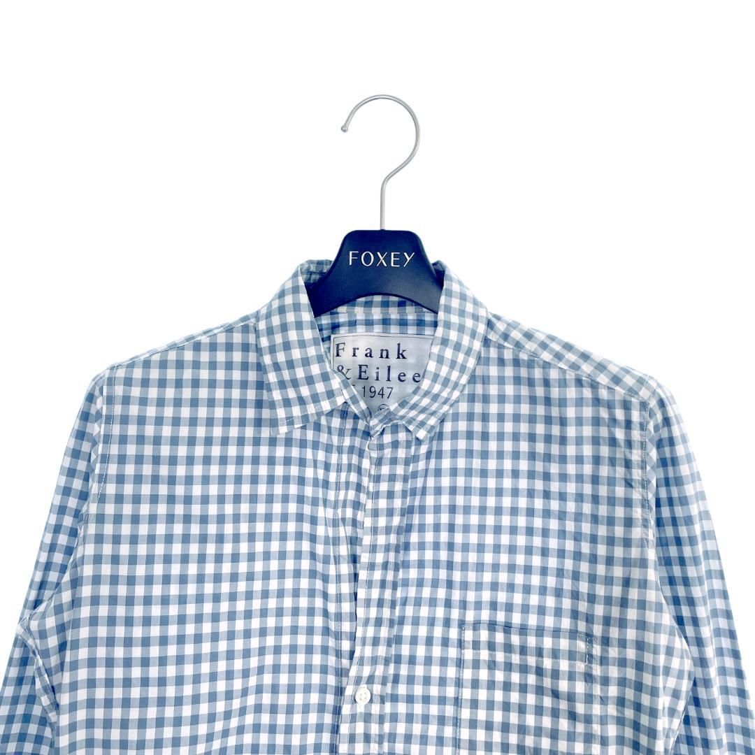 長袖 スキッパーシャツ