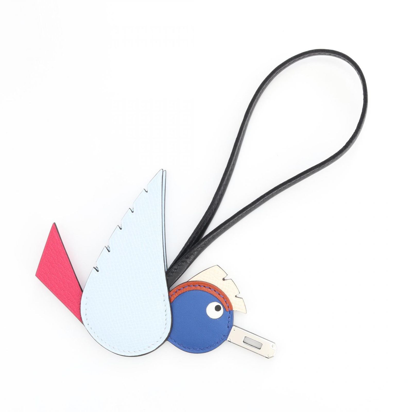 エルメス HERMES チャーム バーディ ナタ/ブルーブリュム