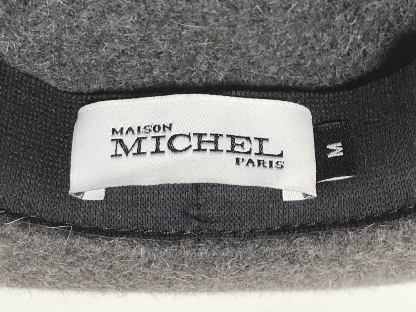 メゾンミッシェル　フェルトハット M MAISON MICHEL メゾンミッシェル レディース ハット サイズ：M