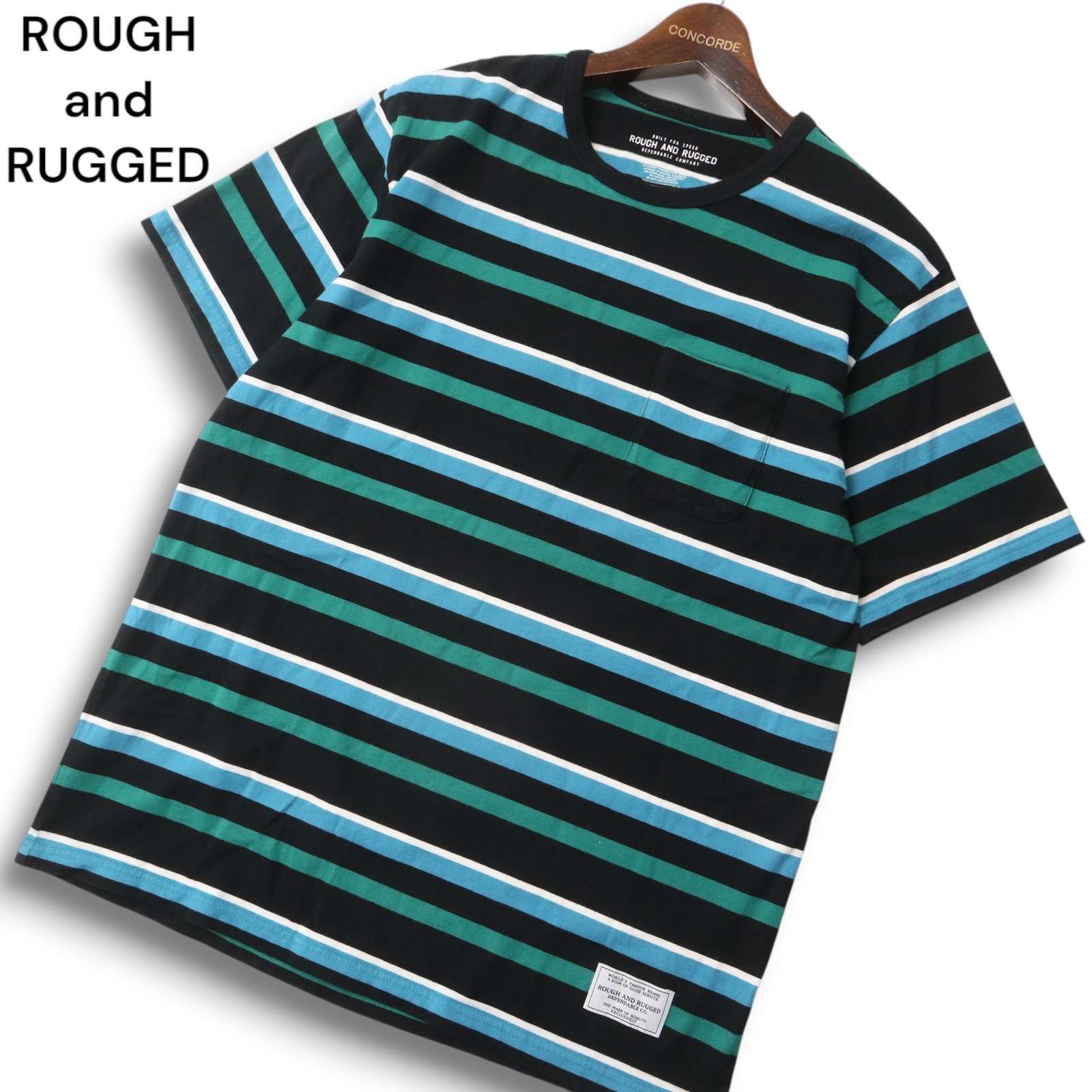 ROUGH AND RUGGED 半袖シャツ サイズ3 ROUGH and RUGGED ラフアンドラゲッド 春夏☆ 半袖 マルチ