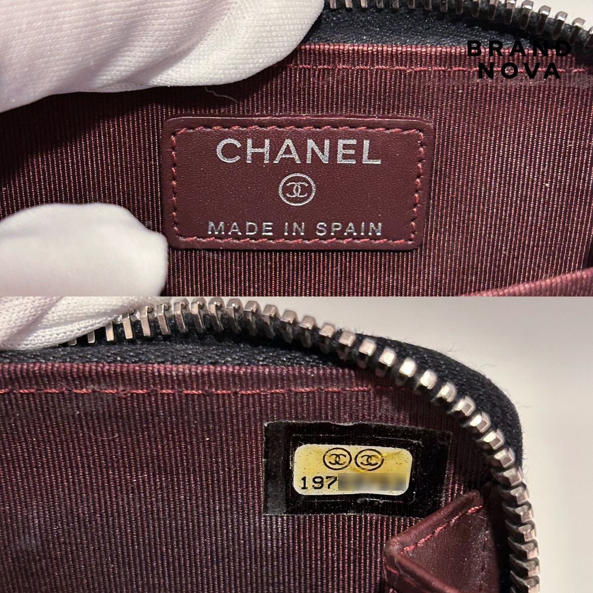 CHANEL ジップコインパース CHANEL シャネル キャビアスキン マトラッセ クラシック ジップ