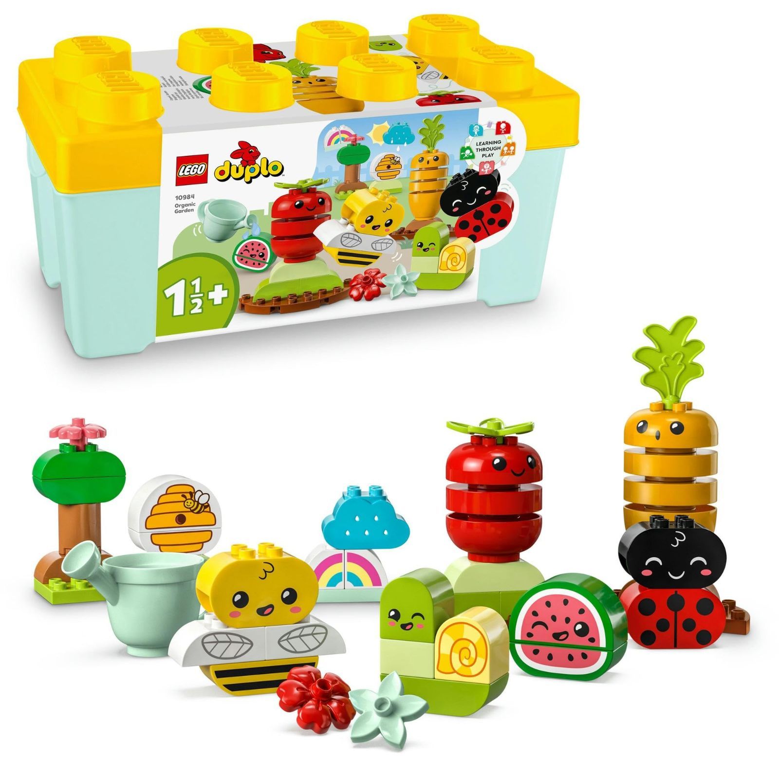Style:やさい畑 レゴ(LEGO) デュプロ はじめてのデュプロ やさい畑 おもちゃ 玩具 プレゼント 誕生日 ブロック 知育 クリスマス 男の子 女の子 子供 1歳半 2歳 3歳 幼児 ごっこ遊び おままごと 1098