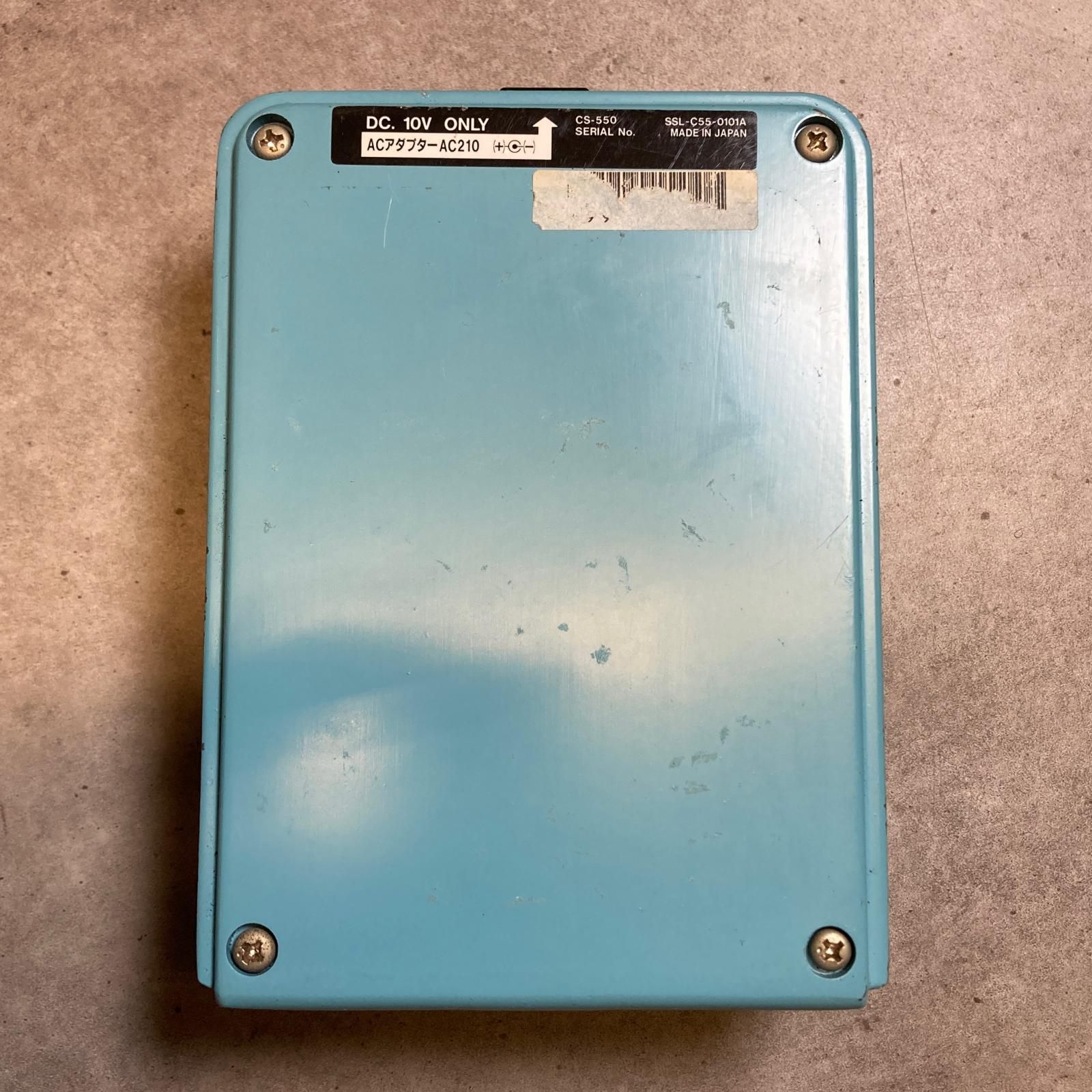 三重本店 楽器 Maxon | マクソン エフェクター CS-550 Stereo Chorus 472