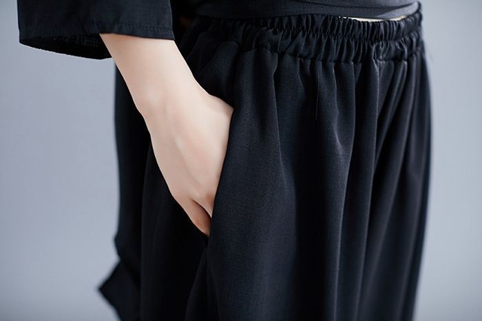  セットアップ レディース 上下セット 大きいサイズ ゆったり 体型カバー Tシャツ-ワイドパンツ チュニック プルオーバー 半袖 バギーパン イージー フ アシンメトリー カジュアル ナチュラル dlSn 295 ジャージ トップス