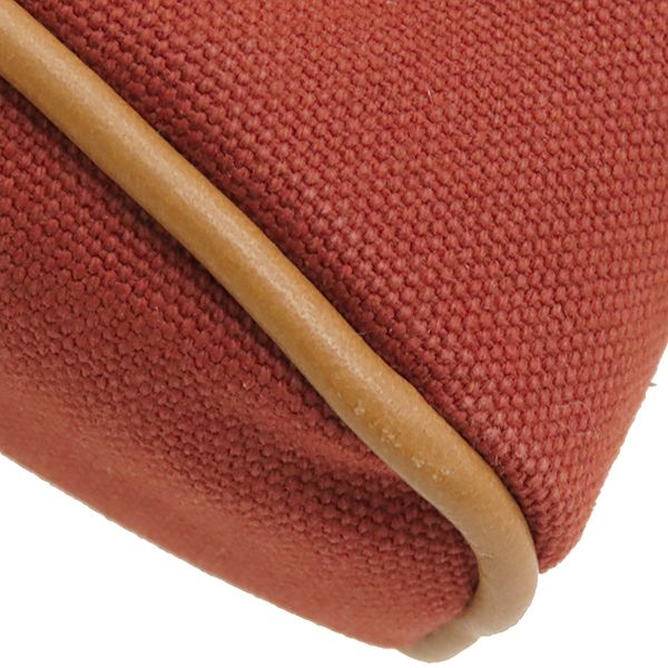 エルメス HERMES ポーチ ボリードポーチ ミニミニ コットン ルージュ  