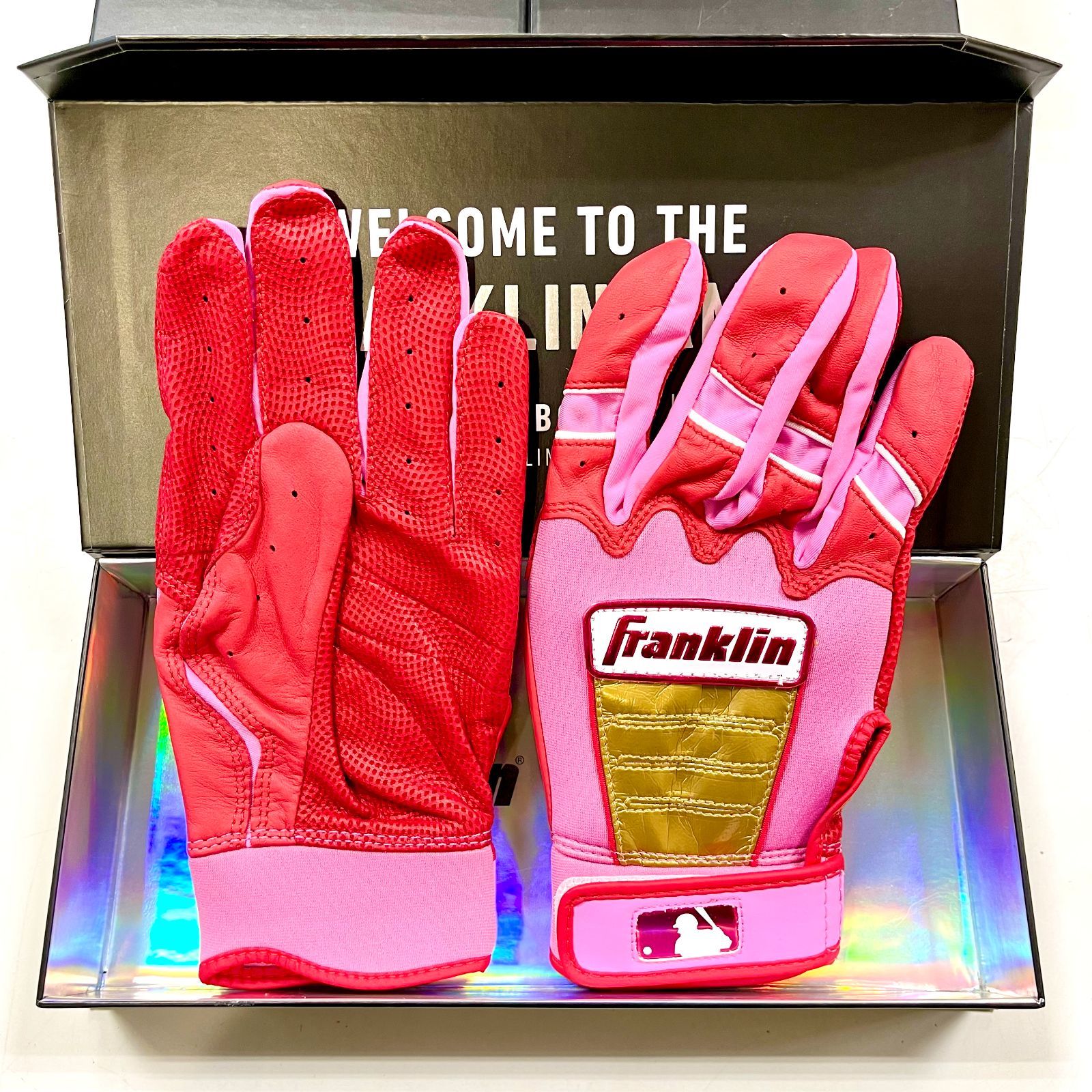 ファッション通販店 Franklin CFX Pro ピンク バッティンググローブ S 