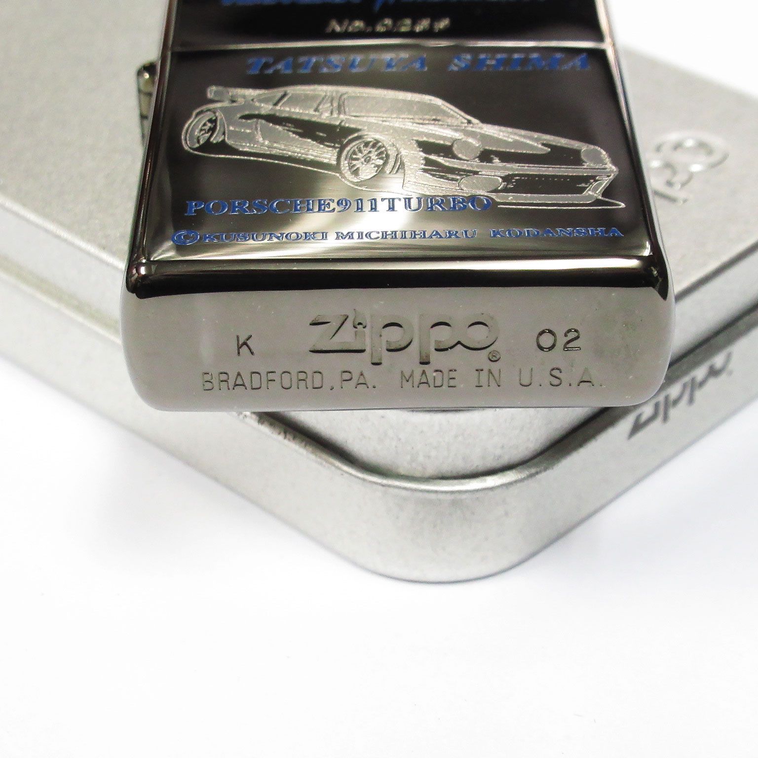 Zippo ジッポーライター 湾岸ミッドナイト ブラックバード ポルシェ911 