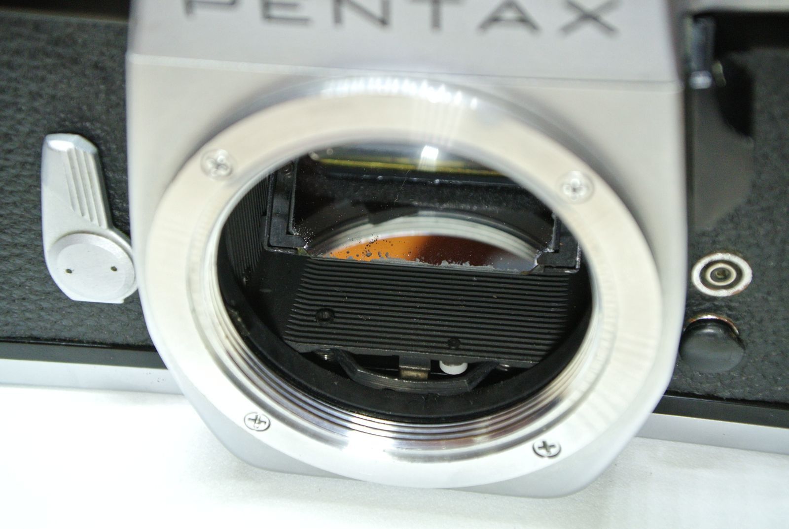 整備済 PENTAX アサヒペンタックス SPF シルバーボディ フィルムカメラ