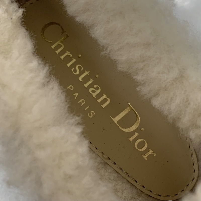 未使用 クリスチャンディオール DIOR CODE シアリング ロゴ ローファー 未使用 クリスチャンディオール CHRISTIAN DIOR DIOR CODE