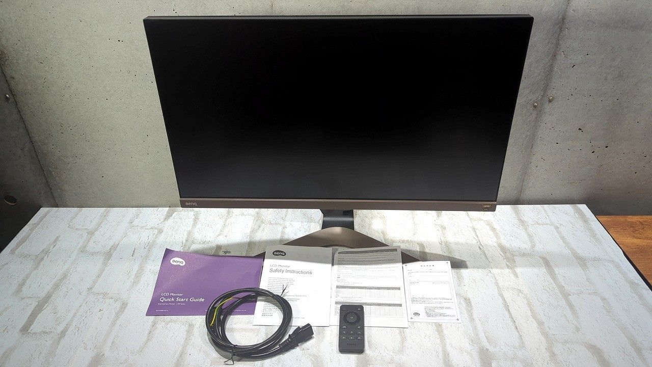 ★ 訳アリ品 ★ BenQ ベンキュー EW2880U 4K エンターテインメントモニター ☆★