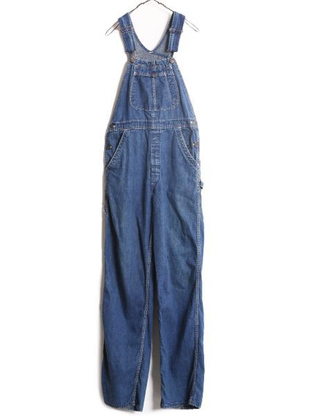 サロペット・オーバーオール・オールインワン SQUARE SLEEVE DENIM ALL