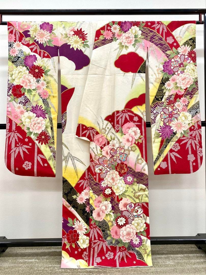 振袖 豪華 銀通し 刺繍 紋意匠 箔 身丈173cm 振袖 豪華 銀通し 刺繍 金彩 紋意匠 牡丹 身丈174cm 【公式通販】