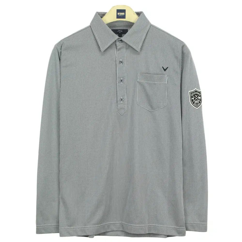 【雷市場（ポンジャン）商品韓国直送】 15568 Callaway(キャロウェイ) ゴルフ 長袖 ポロTシャツ 100 ゴルフウェア Tシャツ ブランド古着