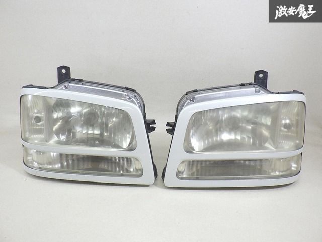 【レンズ割れ無し】 トヨタ 純正 GX71 マーク2 前期 ハロゲン ヘッドライト ヘッドランプ 右 右側 運転席側 TOYOTA 12-186 KOITO 棚14-5
