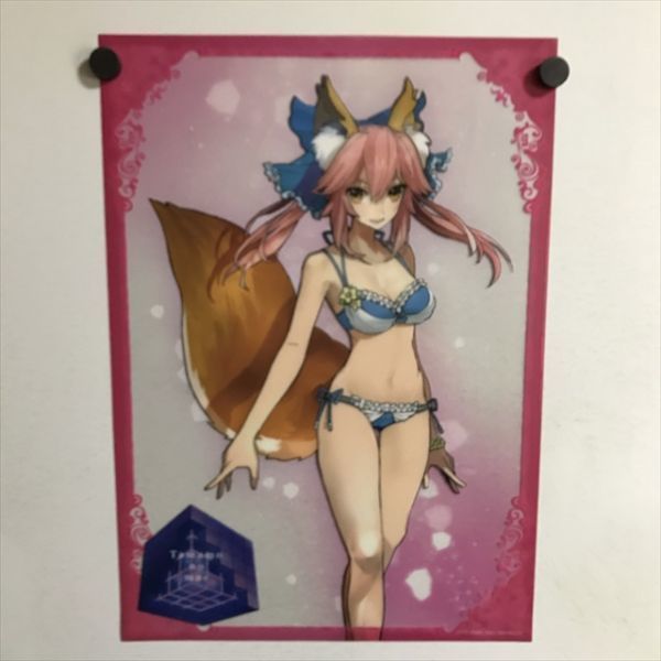 X614 ◇Fate/Grand Order FGO 玉藻の前 A3サイズ クリアポスター