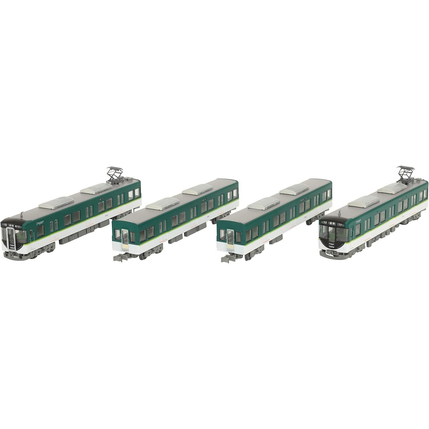 318293 鉄道コレクション(鉄コレ) 京阪電気鉄道13000系 4両セットB(動力無し) Nゲージ 鉄道模型 TOMYTEC(トミーテック)